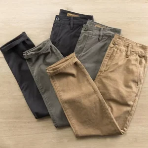 Men’s Work Pants Cotton High quality Men’s Casual Pants
