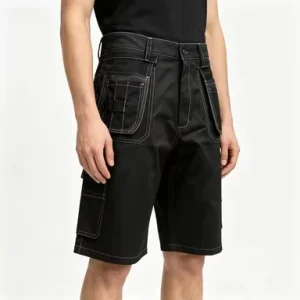 Men’s Work Shorts Durable Poly Cotton Industrial Workwear for Professionals