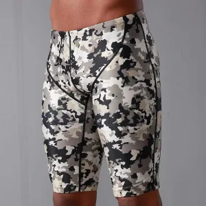 Men’s Youth Boys Athletic Competition Racing Training Team Swimwear Beachwear Bottom Swim Suit Shorts Swim Jammers Swim Trunks
