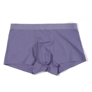 Mid-Rise Men’s Boxer Underwear Comfortable Breathable Cotton Shorts Custom Business Style Antibacterial Factory