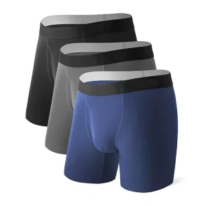 Moisture Wicking High Quality Mens Underwear Summer Tag Free Men’s Underwear Pouch Boxer Briefs Stretch Trunks Quick Dry