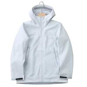 New Arrival Men’s Casual Solid Color Soft Shell Jacket Full Zipper Long Sleeve Windproof Waterproof Breathable Floral