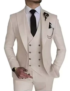 New Arrivals Men’s Suits 3 Pieces Male Wedding Dress Coat Pant Suits Blazers Fashion Wear