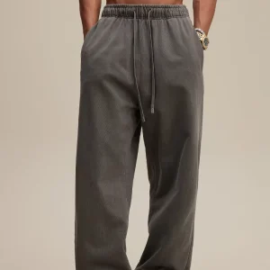 New Autumn Winter Collection 480 GSM Straight Tube 100% Cotton Canvas Heavyweight Eco Friendly Oversize Sports Casual Sweatpants