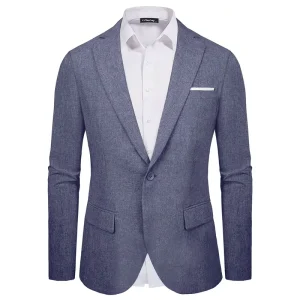 New Design Business Formal Slim Fit Coat Men’s Suit