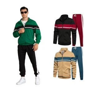 New Design Plain Jogging Men Sets Oversized Polyester Track Suit Unisex Bulk Sweat Velour Tracksuit Custom Jogger Men Sweatsuit