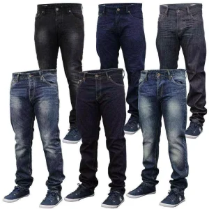 New Men’s Jeans Inventory With Tight Straight Leg Pants Styles Randomly Shipped