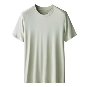 New Short Sleeve T Shirt Sports Fashion Men’s Clothing Slim