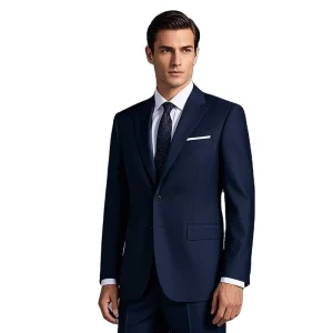 New lb Custom Men’s Business Suits & Blazer Modern Solid Wedding Slim Pants Made to Measure with Breathable Feature