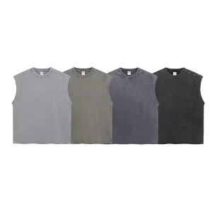 Newest Fashion Men’s Summer Casual Breathable Loose Fit Sports Vest Outerwear