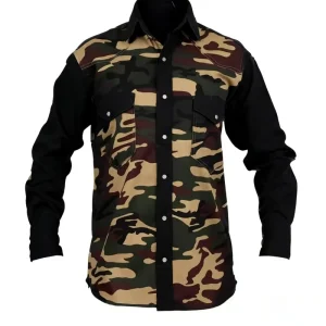Nfpa 70e Compliant Work Shirt Clothing Fr Men’s Construction Industrial FR Custom Fireproof Men Camo Work Shirts