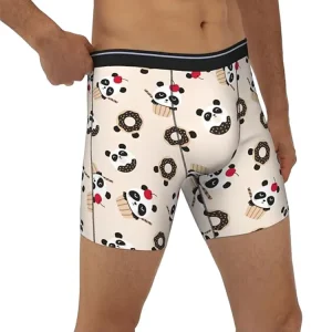No Pull Down Men’s Underwear Comfortable Men’s Short Briefs Freedom of Movement Boxer Underwear Custom for Adult
