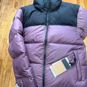 North Classic Custom Lightweight Quilted Puffer Baggy Oversized Hooded Down for Men and Women Face