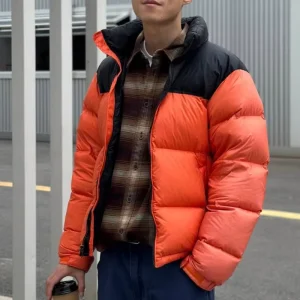 North Classic Mens Down Fill Windproof Waterproof Lightweight Insulated Warm Puffer Breathable Hooded Outerwear Winter Face