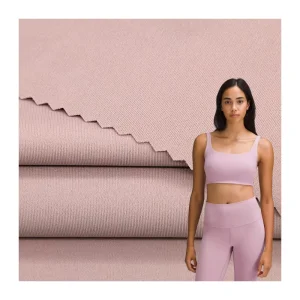 Nylon Breathable Sports Yoga Fabric Sunscreen Clothing for Outdoor Sports Dance Lingerie Sportswear