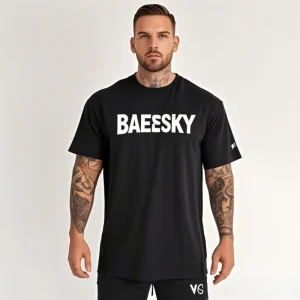 OEM 100% Cotton T Shirt for Men Clothes New Summer Style Casual Fashion Loose Fit Solid Color Men’s T Shirts