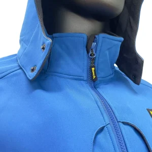 OEM Custom Design Men’s Outdoor Parka Jacket Fleece Bonded TPU and Polyester Softshell Windproof and Waterproof Woven Technics