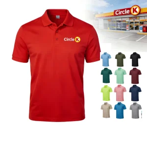 OEM Custom Embroidery Printing Plain Cotton Polyester Workwear Breathable Sport Golf Corporate Uniforms Work Polo Shirt