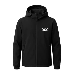 OEM Custom Men’s Jogging Lightweight Hooded Windbreaker Nylon Jacket With Fabric Sports Shirt Vintage Jersey Rugby Jersey