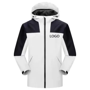OEM Custom Men’s Winter Jacket Windbreaker Design Plus Size Hardshell Jacket