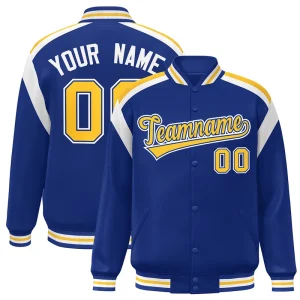 OEM Customizable Men’s Plus Size Winter Jackets Warm Polyester Fabric Baseball Bomber Letterman Stand Collar Canvas
