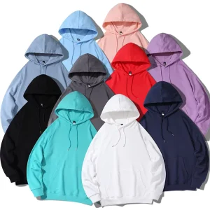 OEM Customized Graphic Plus Size Men’s Hoodies Cotton Unisex Promotional Sweatshirt