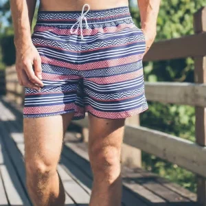 OEM Factory Custom Men’s Swim Trunks Casual Print Beach Bathing Shorts Boardshorts Fitness Swimwear Embroidery Anti Wrinkle