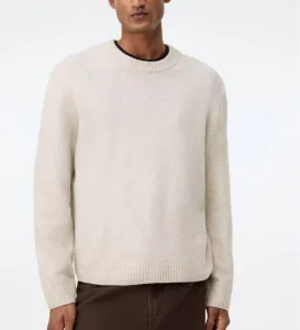 OEM Knitwear Manufacturer Men’s Formal Sweater Pullover Custom Men’s Knit Vintage Round Neck Sweater Per Uomo