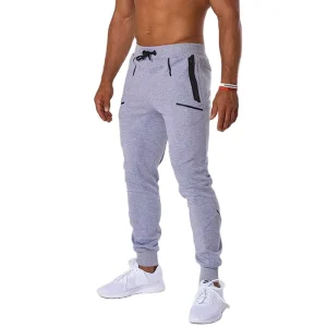 OEM Manufacturer Breathable Cotton Spandex Seamless Fusing Pockets Tapered Fit Custom Printed Men’s Jogger Pants