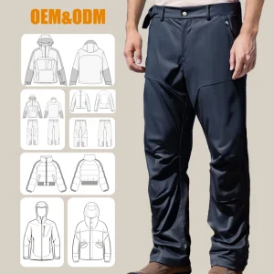 OEM Men’s All Season Pants Breathable Outdoor Trousers Travel Ready