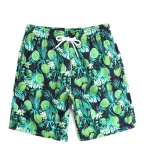 OEM Men’s Casual Swim Trunks Quick Dry with Mesh Lining 100% Polyester Drawstring Closure Mid Waist Custom Design Swimwear
