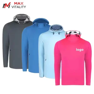 OEM Men’s High Quality Vintage Printed Polyester Golf Hoodie Jumper XL Oversize Comfortable Sweatshirt 3D Embroidery Stylish