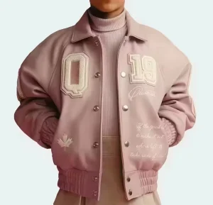 OEM ODM Custom Winter Chenille Embroidery Logo Leather Bomber Jacket Pu Leather Kids Varsity Jackets for Men