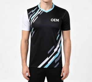 OEM ODM Design Custom Cricket Shirt Sublimation Printing Polyester Cotton Blend Fabric Sports Wear Short Sleeve Cricket T Shirts