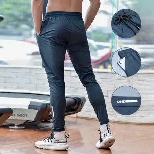 OEM Performance Joggers Moisture Wicking Men’s Training Pants Breathable Sportswear
