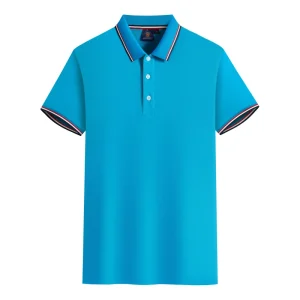 OEM Polo T shirt Men Polo With Logo Custom Logo Printed Stretch Cotton Golf Polo T Shirt