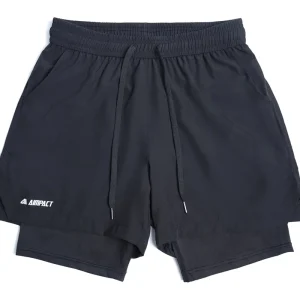 OEM Workout Training 2 in 1 Gym Shorts for Men Lined Double Layer Pockets Polyester Shorts Custom Men’s Athletic Sports Shorts