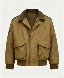Oem Custom Logo Vintage Heavyweight Stitching Knit Winter Coat Thick Lined Turn Down Collar Jackets Cotton Men’s Jacket