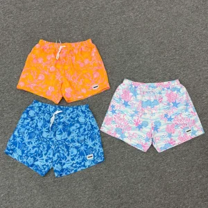 Oem Odm Manufacturer Luxury Brand Custom Fabric All Over Print Quick Dry Lined Mens Swim Trunks Surf Board Shorts Beachwear