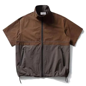 Original Japanese Style Custom Quick-dry Workwear Outdoor Golf Shirt Summer Short Sleeve Windbreaker Workwear Jackets