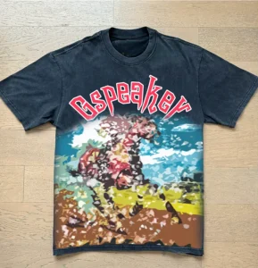 Original Quality 100% Cotton Men’s Short Sleeve Vintage Printed T Shirt Street Wear Oversized Drop Shoulder Solid Shirt for Men