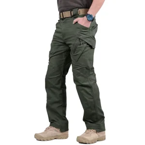 Outdoor Hiking Streetwear Mens Cargo Pants Autumn High Quality Overall Workwear Sport Track Khaki Outdoor Trousers Pants for Men