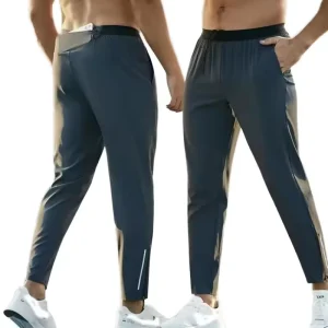 Outdoor Sportswear Athletic Men’s Pants Training Fitness Gym Back Waterproof Pocket With Zipper Men’s Pant Welcome OEM