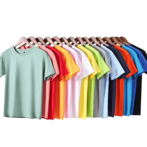 Oversize Men’s O-neck T-Shirts 200 Grams Cotton for Streetwear Sport Gym Vintage Custom Print Logo Custom Heavyweight