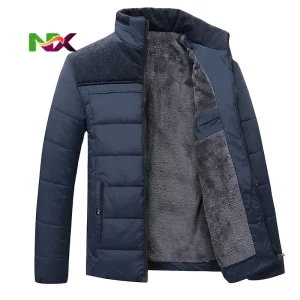 Parka Men Coats Winter Jacket Men Thicken Hooded Outwear Warm Coat Fathers’ Clothing Casual Men’s Overcoat