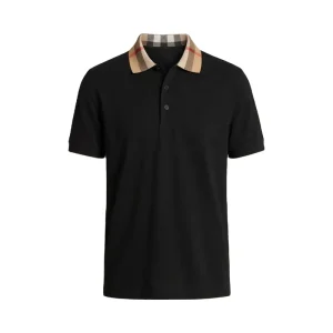 Pique Men’s Polo Shirt 100% Cotton Solid Color Embroidered Golf Shirt with Pocket Soft Breathable Casual Polos