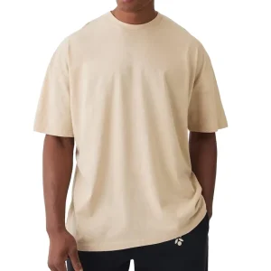 Plain Heavy Weight Oversized Drop Shoulder T Shirts Custom Print Men’s Breathable 220GSM Cotton T Shirt High Quality
