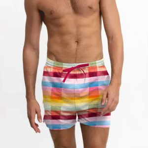 Plus Size Matching Couple Bikini Swimwear His and Her Sexy Beach Shorts Solid Print Men’s Trunks
