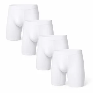 Plus Size Men Thurks Breathable Underwear Modal Spandex Saudi Arabian Casual Daily Men’s Underwear White Briefs Boxer