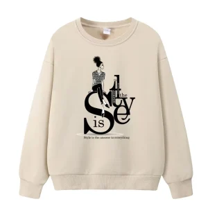 Plus Size Men’s Hoodies & Sweatshirts Oversized Women’s Hoodies & Sweatshirts Custom Design Unisex Fleece Crew Neck
